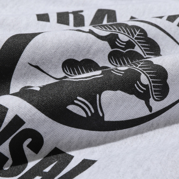 TRAD KAMON  HOODIE -GRAY- 詳細画像